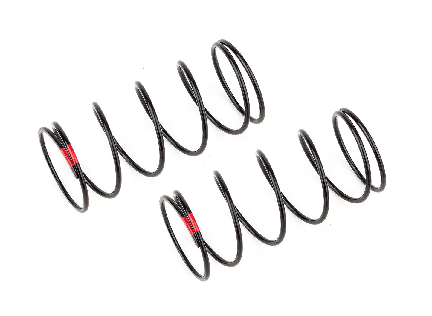 Team Associated 13mm Front Shock Springs Red 4.0lb/in L44 6.25T 1.2D B6.4