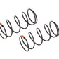 Team Associated 13mm Front Shock Springs Orange 4.3lb/in L44 6.0T 1.2D B6.4