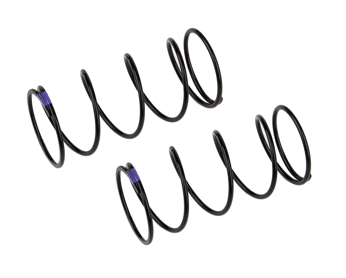 Team Associated 13mm Front Shock Springs Purple 4.6lb/in L44 5.75T 1.2D B6.4