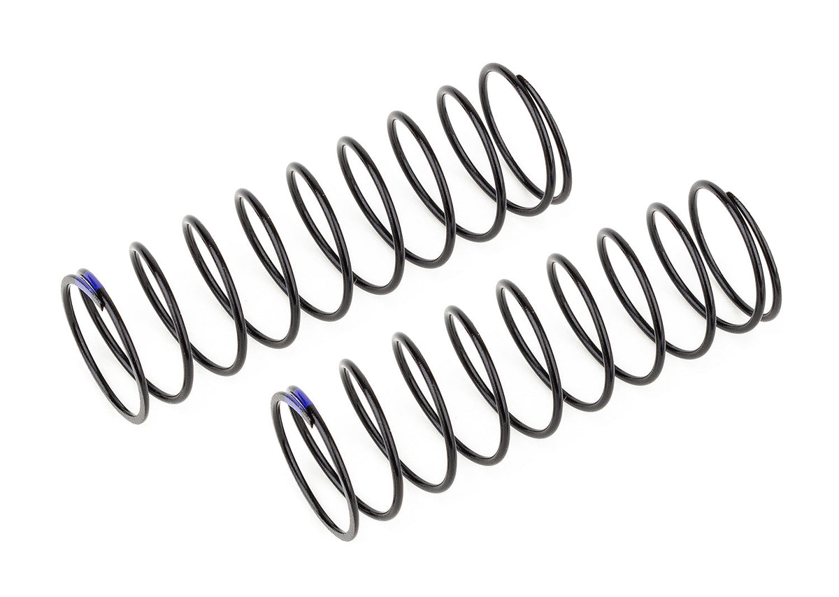 Team Associated 13mm Rear Shock Springs Blue 2.2lb/in L61 10.0T 1.2D B6.4