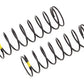 Team Associated 13mm Rear Shock Springs Yellow 2.3lb/in L61 9.5T 1.2D B6.4