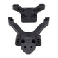 Team Associated RC10B6.4 Factory Team Top Plate and Ballstud Mount Carbon