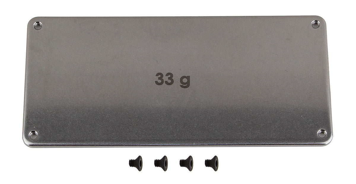 Team Associated RC10B6.4 Factory Team 33g ESC Weight Steel