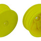 Team Associated 4WD 2.2 inch Front Wheels +1.5mm Offset Fluorescent Yellow