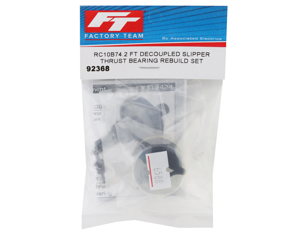 Team Associated RC10B74.2 Factory Team Decoupled Slipper Thrust Bearing Rebuild Set
