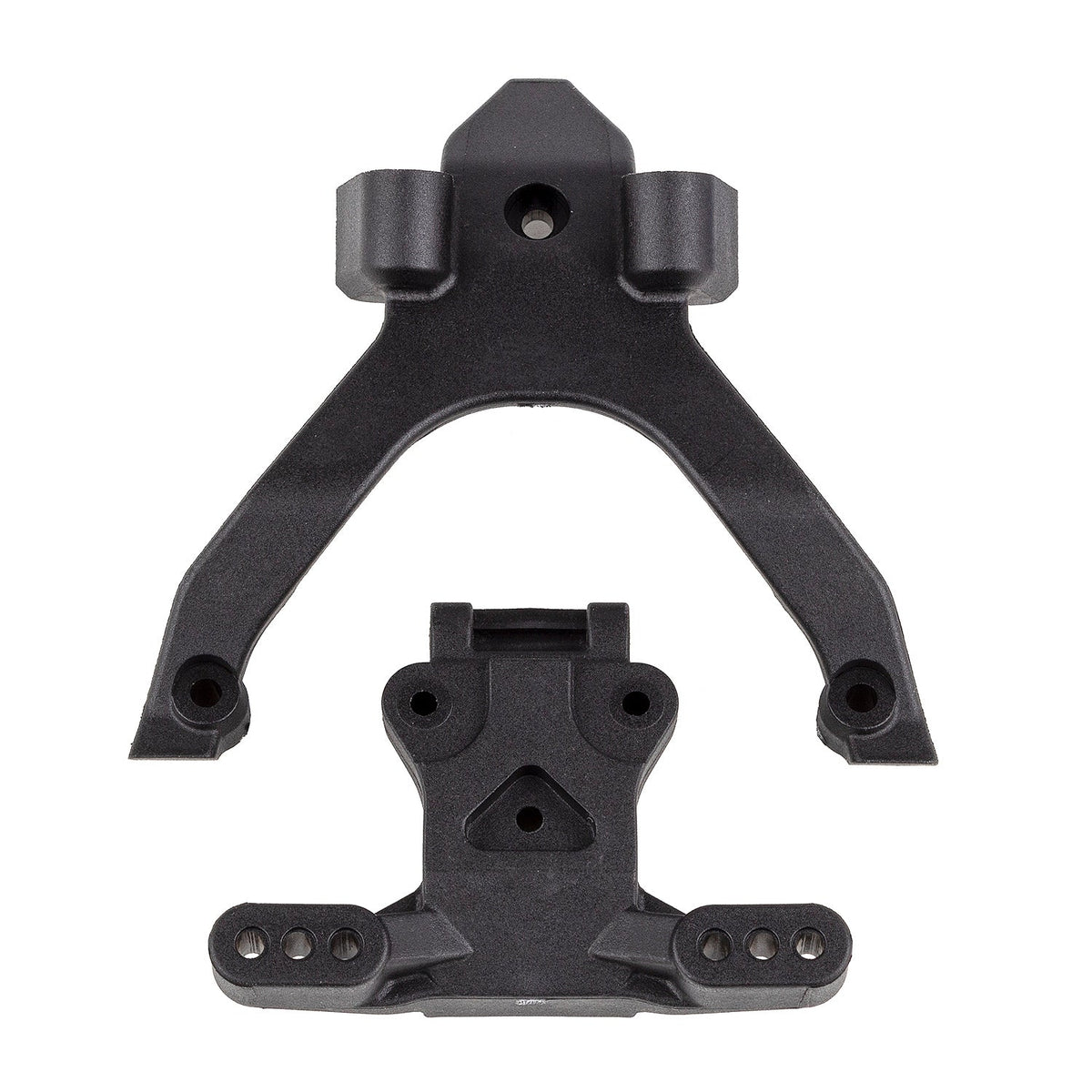 Team Associated RC10B7 Factory Team Carbon Top Plate and Ballstud Mount