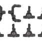 Team Associated RC10B7 Factory Team Carbon Caster and Steering Blocks