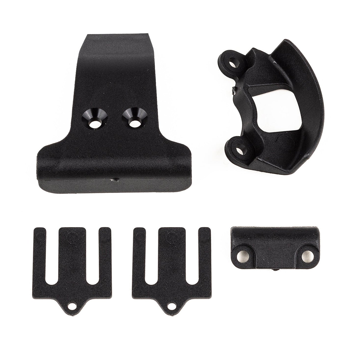 Team Associated RC10B7 Spur Gear Cover, Bumpers and Bulkhead Shims Set