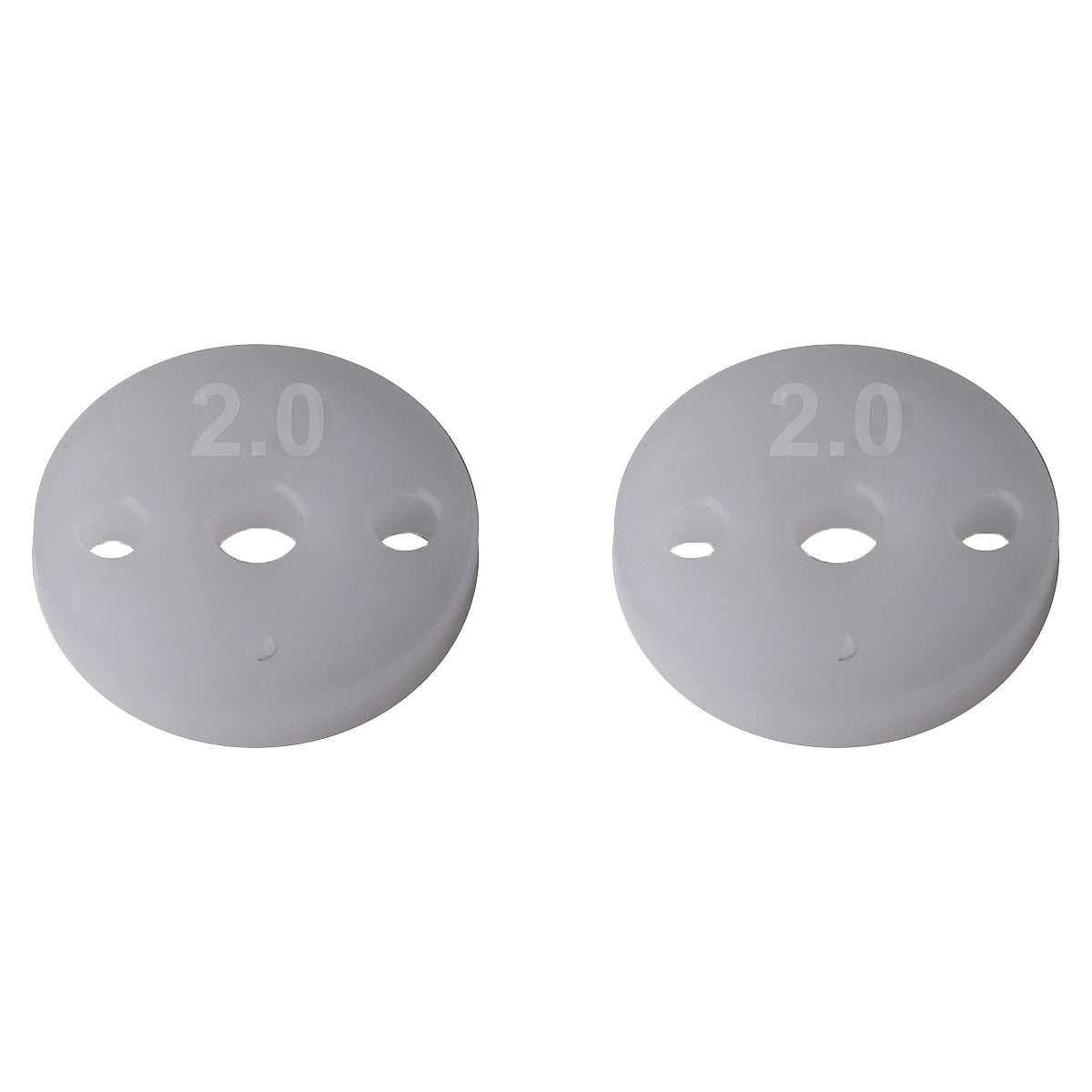 Team Associated RC10B7 13mm Shock Pistons 2.5mm 2x2.0 Hole