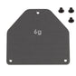 Team Associated RC10B7 Factory Team Aluminum Servo Weight Plate 6g