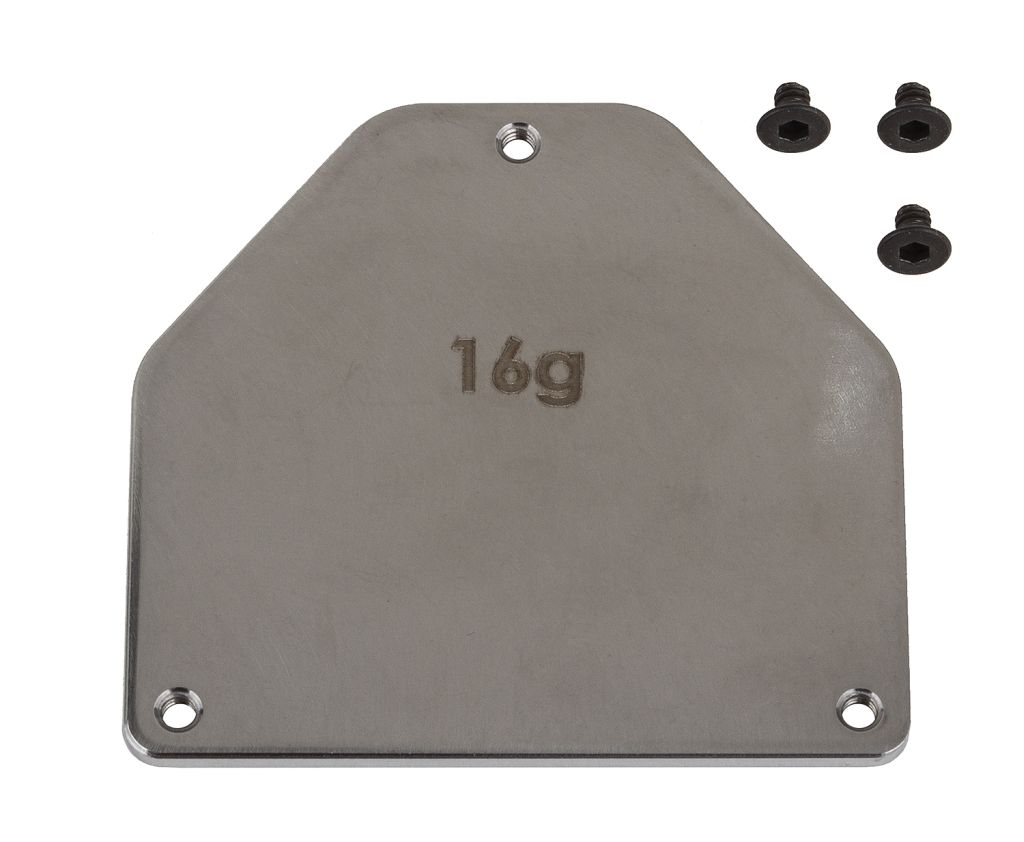Team Associated RC10B7 Factory Team Steel Servo Weight Plate 16g