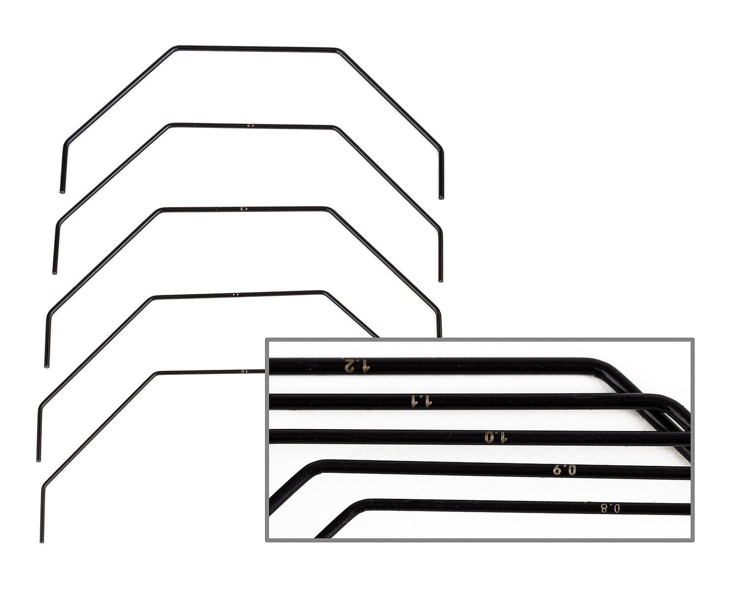 Team Associated RC10B7 Rear Anti-Roll Bar Set