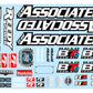 Team Associated RC10B7 Decal Sheet