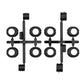 Team Associated RC10B84 Differential Height Inserts - Geometry Adjustment