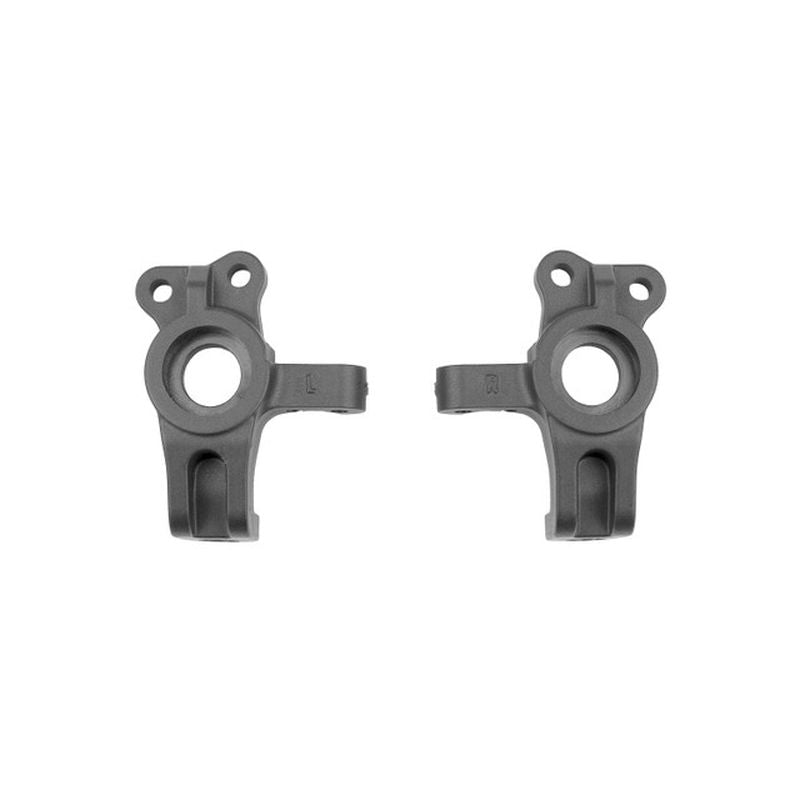 Team Associated RC10B84 Factory Team Carbon Steering Blocks Adjustable KPI