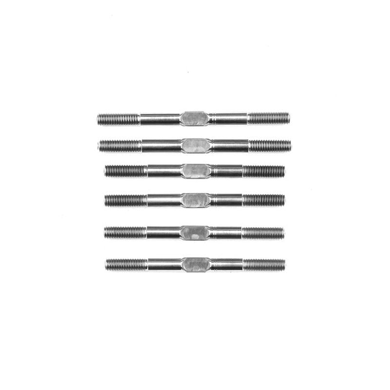 Team Associated RC10B84 Factory Team Titanium Turnbuckle Set - Lightweight Upgrade