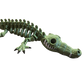 3-Color Skeleton Crocodile (Articulated) (Adult)