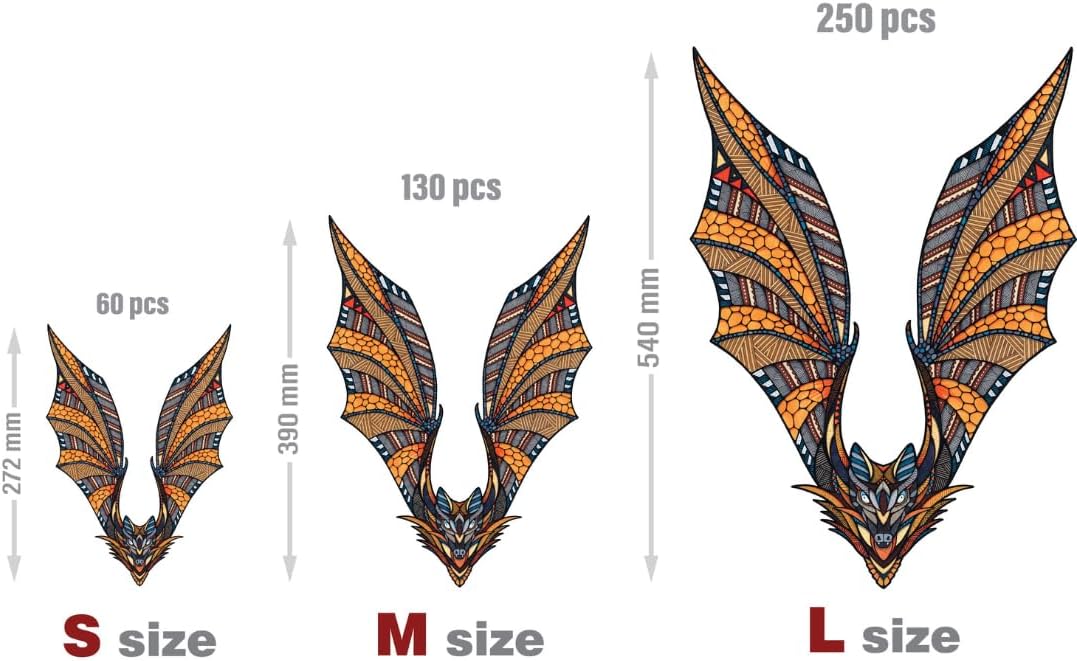 Bat — Wooden Jigsaw Puzzle