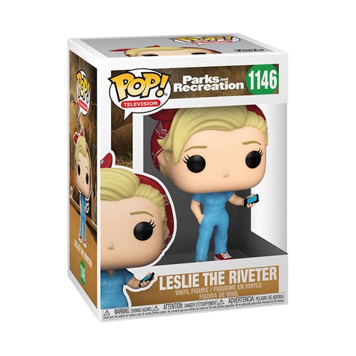 Leslie the Riveter #1146 Funko Pop Vinyl Figure