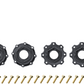 Louise R/C MT-Uphill Sport 1/8 4.2" Monster Truck MFT Belted Tires, 17mm Hex (0" & 1/2" Offset)