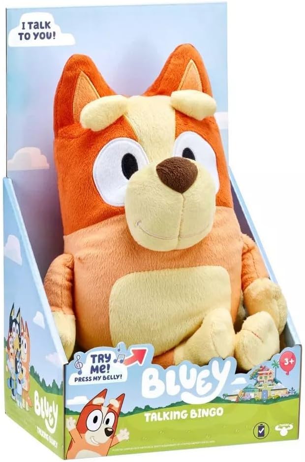 Talking Bluey - Interactive 13" Sing Along Plush