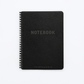 Black Leather Look Notebook