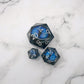 Blue Slaadi's Eye - Giant D20 Moving Eye DnD Dice | Acrylic RPG Gaming Dice