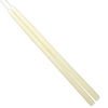 Mole Hollow Half Sized Taper Pair (Off White) - 10 Inch