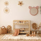 The Solstice Heirloom Rattan Doll Bunk Bed