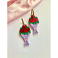 Bouquet of Roses Acrylic Earrings