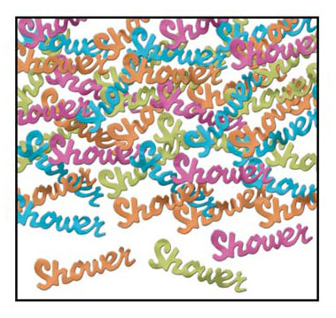 Beistle 57815 Shower Fanci-Fetti - Pack of 12