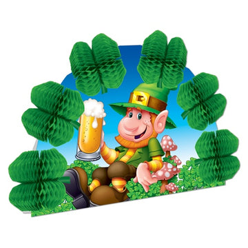 Beistle 30653 Leprechaun Pop-Over Centerpiece Pack Of 12