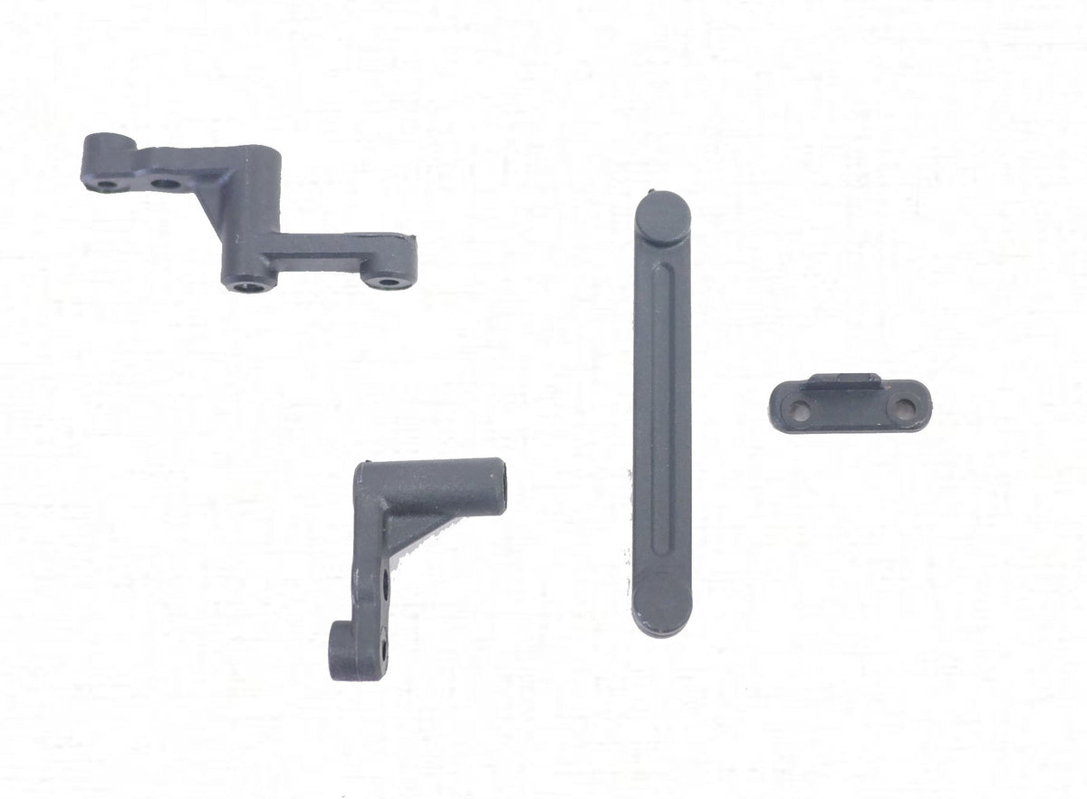 BlackZon Slyder Steering Bushings (Bellcranks) & Ackerman Plate - OEM Replacement - 540017