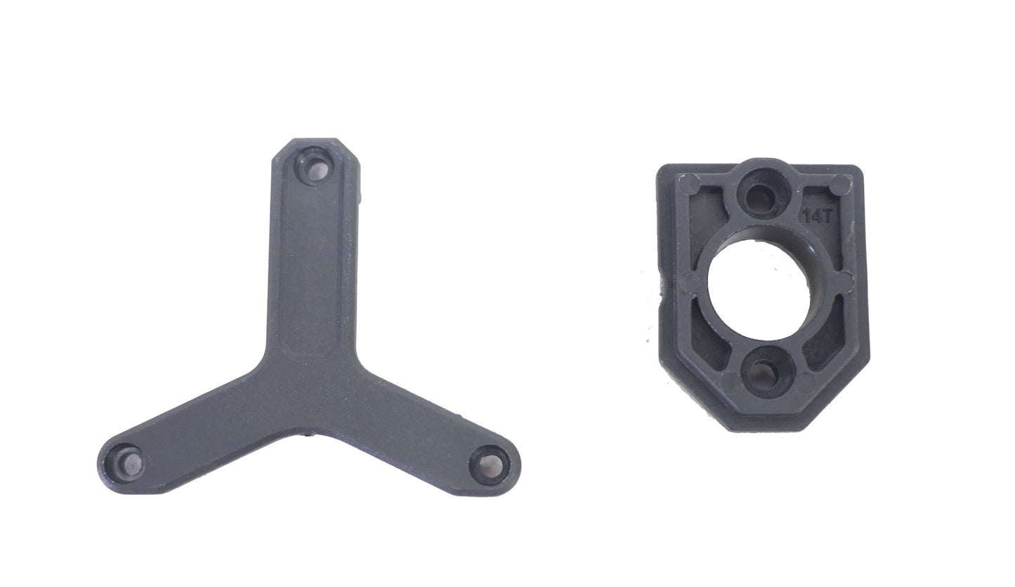 BlackZon Servo Top Plate and Motor Guard for Slyder - OEM Replacement - 540019