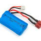 BlackZon Slyder Li-Ion Battery Pack 7.4V 800mAh w/ T-Plug - OEM Replacement - 540037