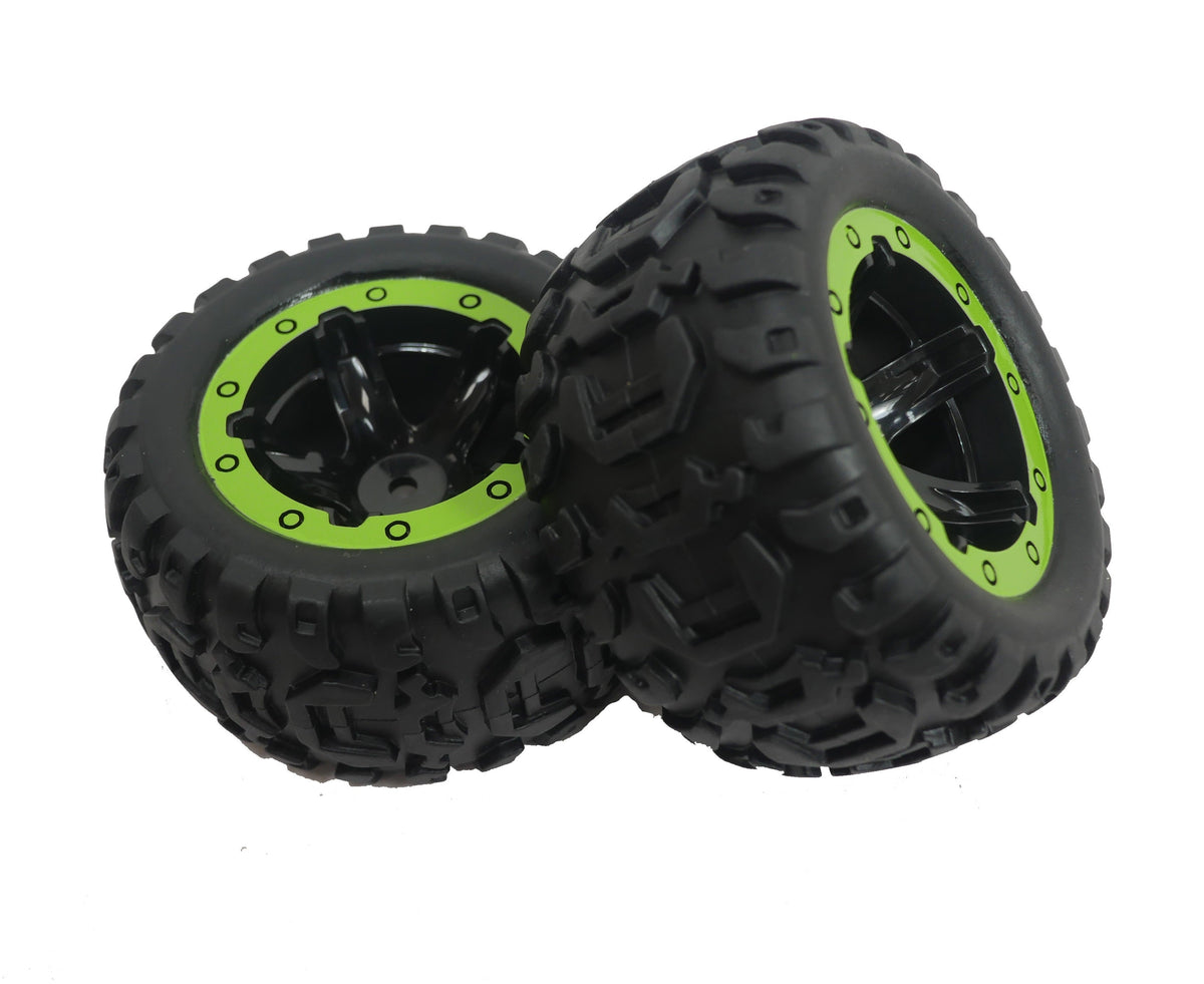 BlackZon Slyder Assembled Wheels & Tires (1 Pair) - OEM Replacement - 540038
