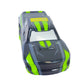 BlackZon Slyder Pre-Painted Body Shell - Black/Green - 540039