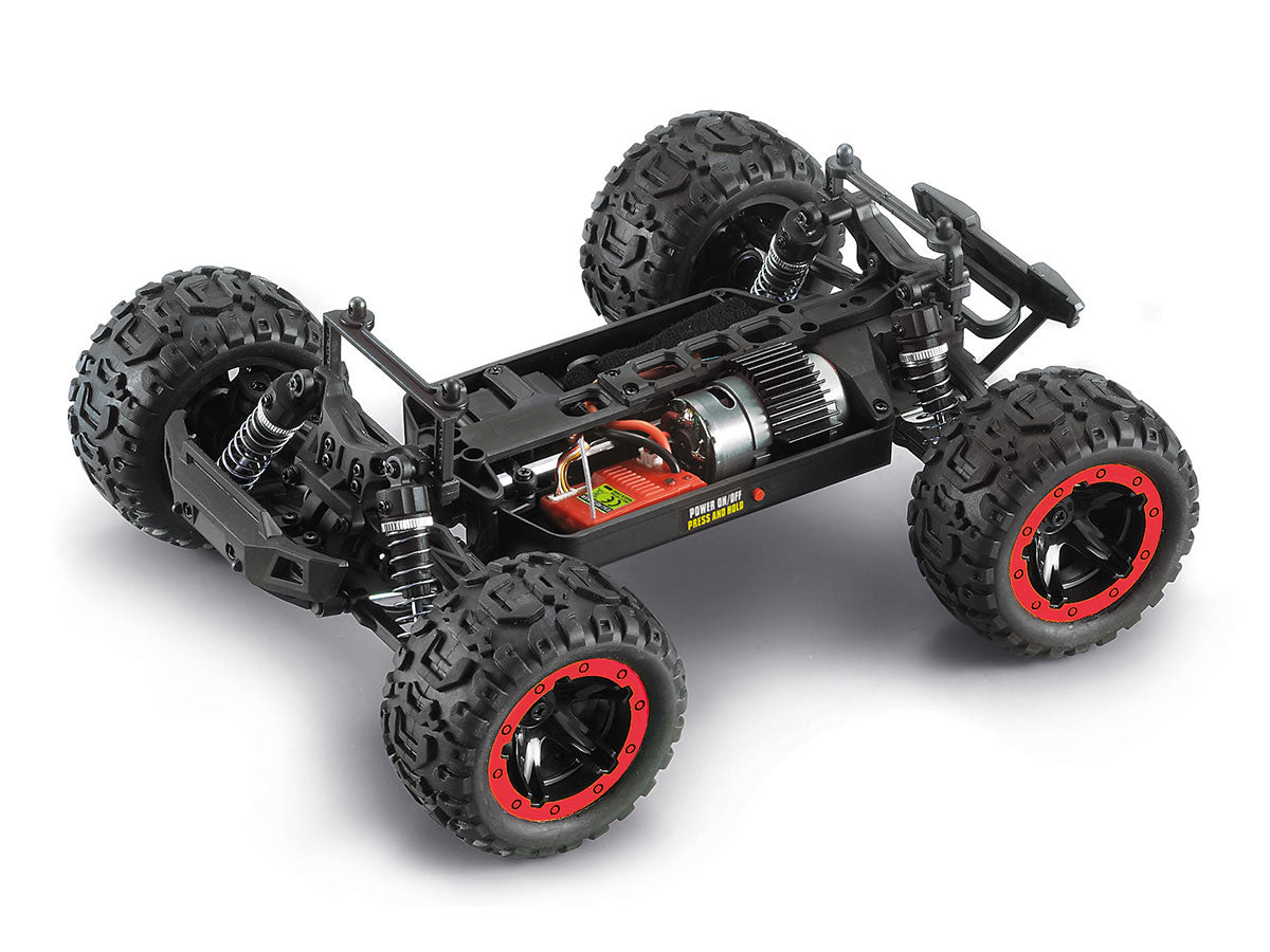 BlackZon Slyder MT 1/16 4WD Electric Monster Truck (Red)
