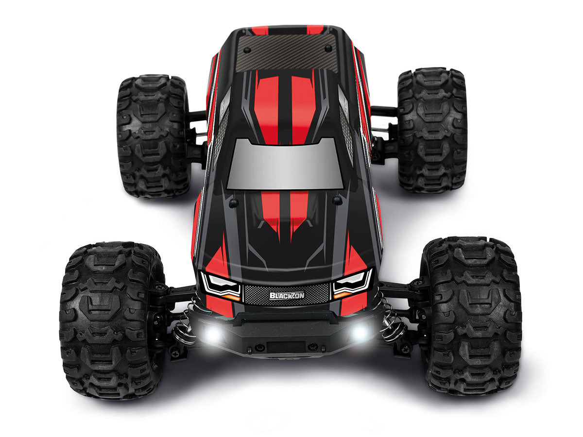 BlackZon Slyder MT 1/16 4WD Electric Monster Truck (Red)