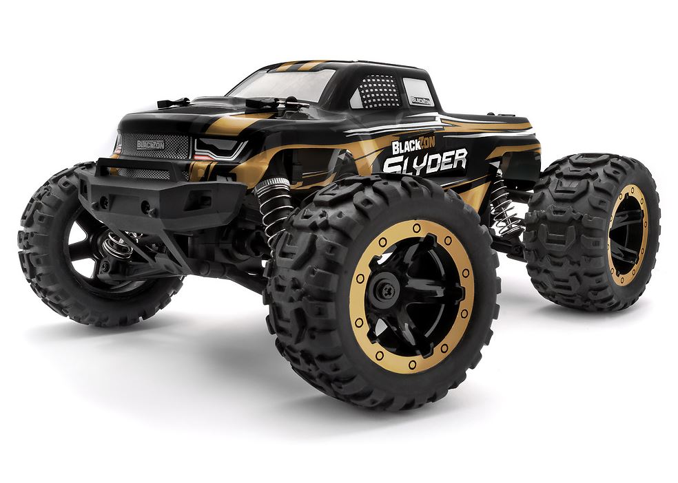BlackZon Slyder 1/16th RTR 4WD Electric Monster Truck RTR Gold