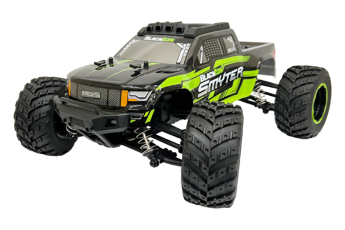 BlackZon Smyter MT 1/12 Scale 4WD Electric Monster Truck RTR (Green)