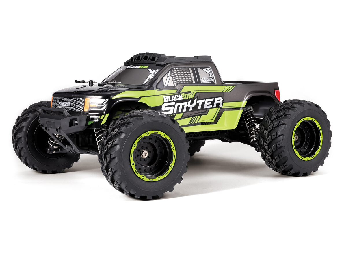 BlackZon Smyter MT 1/12 Scale 4WD Electric Monster Truck RTR (Green)