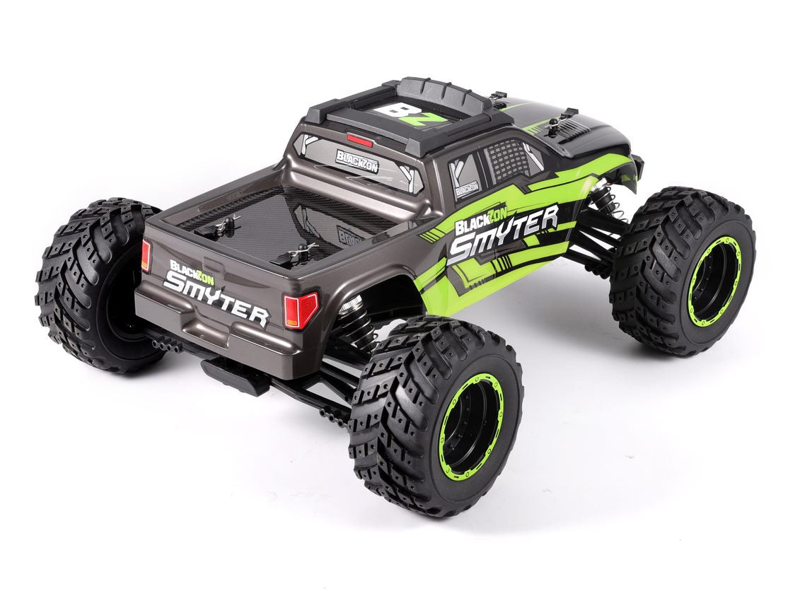 BlackZon Smyter MT 1/12 Scale 4WD Electric Monster Truck RTR (Green)