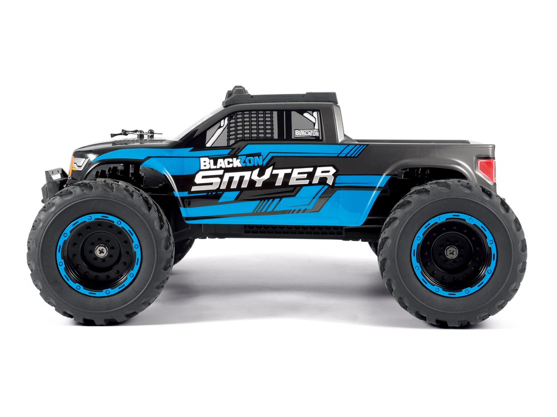 BlackZon Smyter MT 1/12 Scale 4WD Electric Monster Truck RTR (Blue)