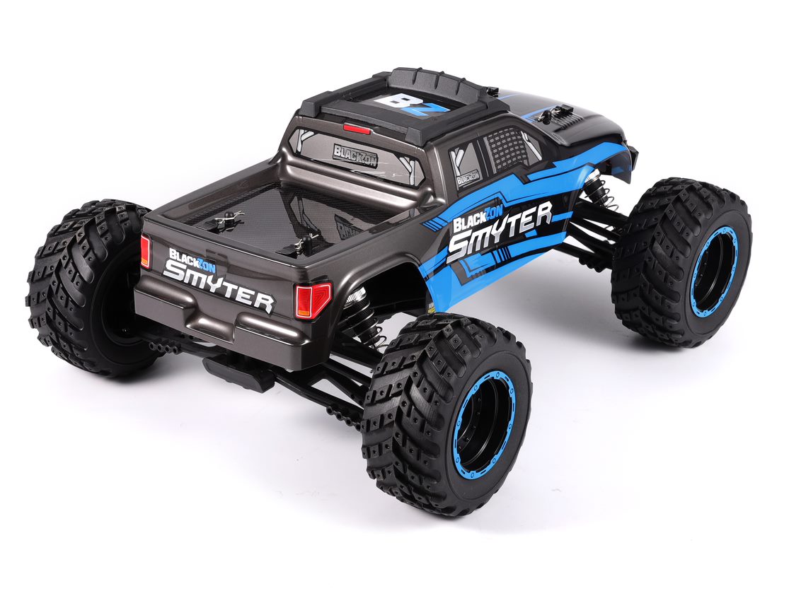 BlackZon Smyter MT 1/12 Scale 4WD Electric Monster Truck RTR (Blue)