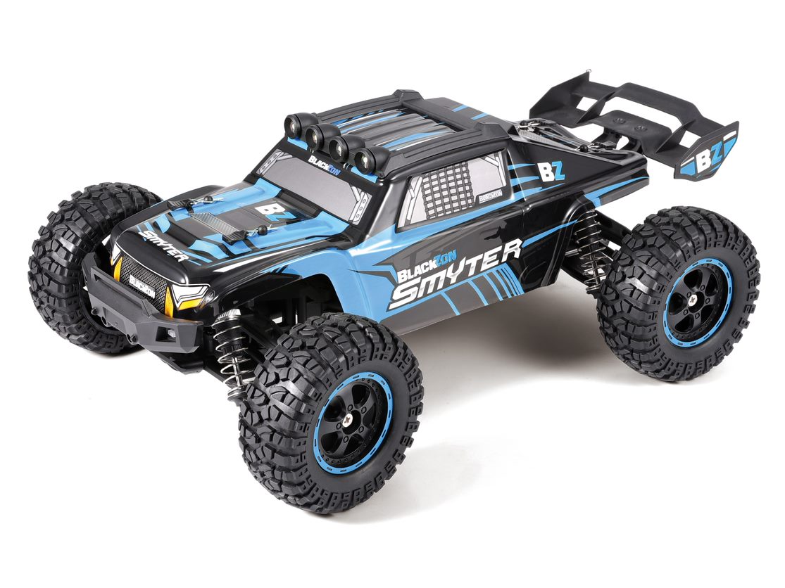 BlackZon Smyter DT 1/12 Scale 4WD Electric Desert Truck RTR (Blue)