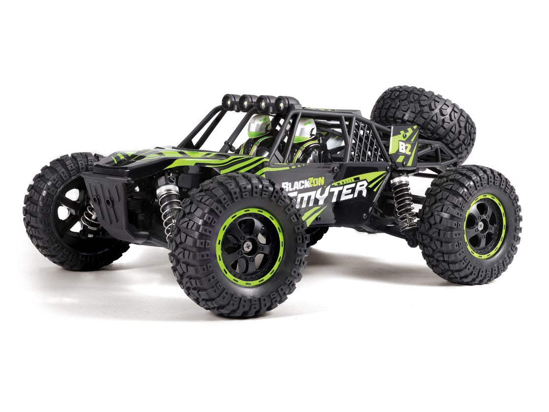 BlackZon Smyter DB 1/12 Scale 4WD Electric Desert Buggy RTR (Green)