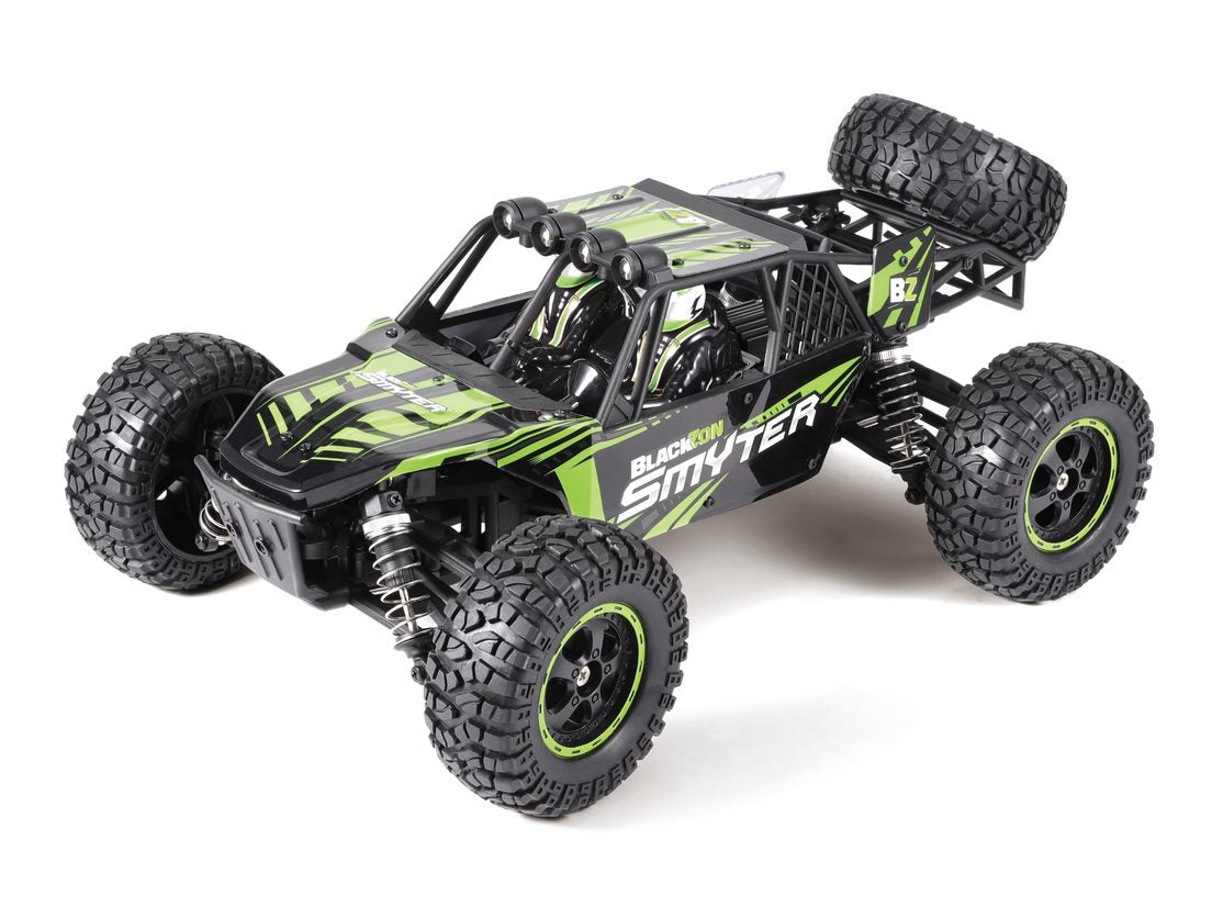 BlackZon Smyter DB 1/12 Scale 4WD Electric Desert Buggy RTR (Green)