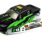 BlackZon Smyter MT Pre-Painted Body Shell - Black/Green - 540175