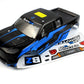 BlackZon Smyter MT Pre-Painted Body Shell - Black/Blue - 540176